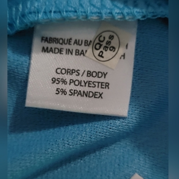 Sleeveless Lace-Up Blue Women's Blouse - Picture 2 of 4